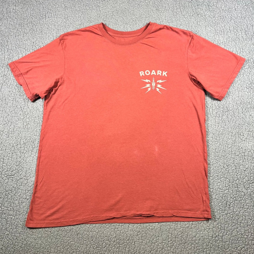 Roark T-Shirt Mens XL Wayward Youth Graphic Cotton Red Skate Surf Outdoor